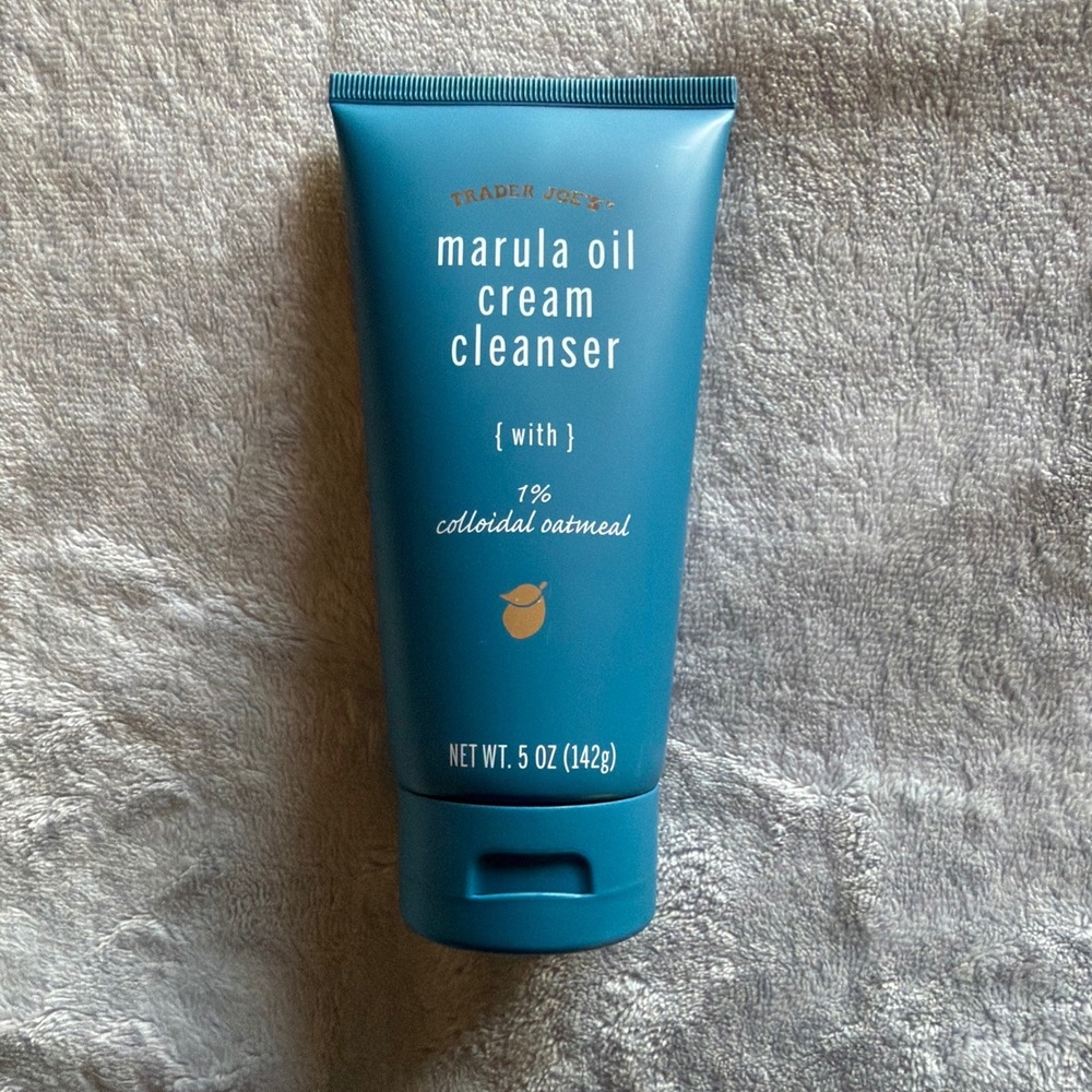 Trader Joe's Marula Oil Cream Cleanser 1% Colloidal Oatmeal 5 oz NEW - C772